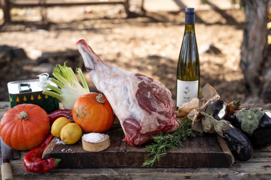 שוק טלה מרעה גולן