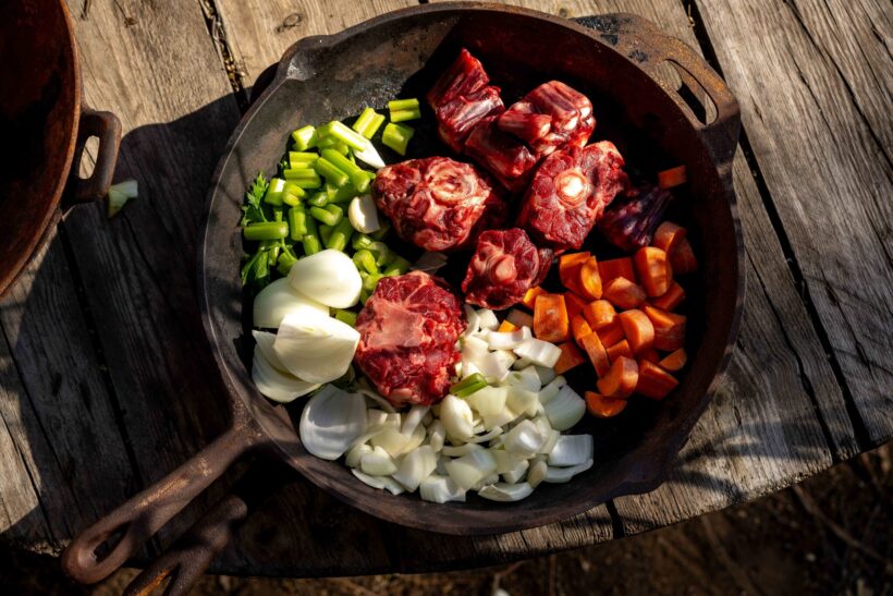 תבשיל זנב בקר מרעה גולן