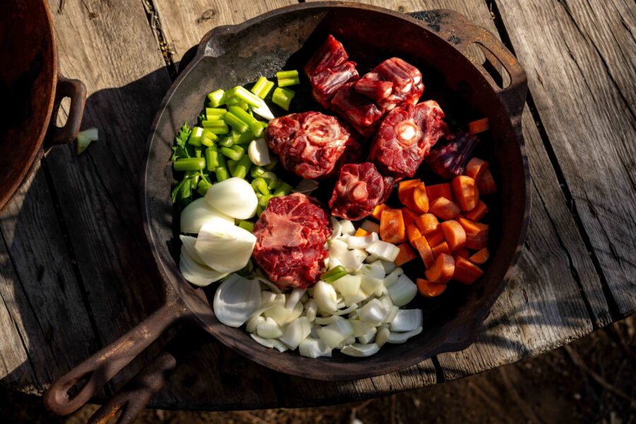 תבשיל זנב בקר מרעה גולן